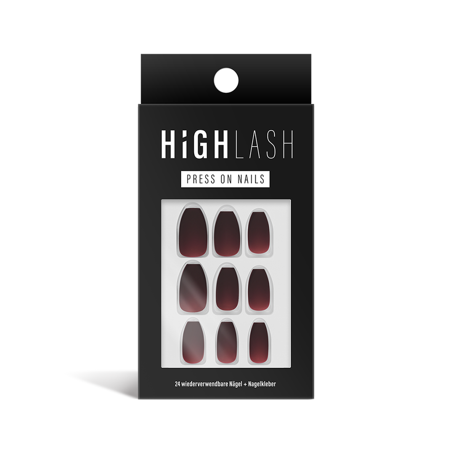Press On Nails - Ombre Red – Produktansicht 2