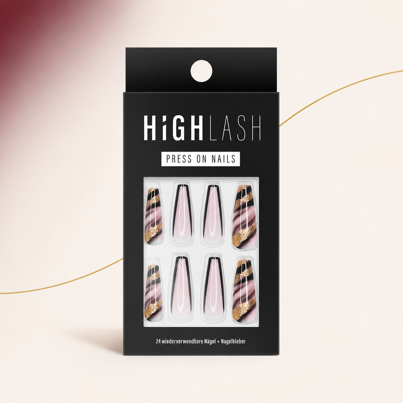 Press On Nails - Glam Gold