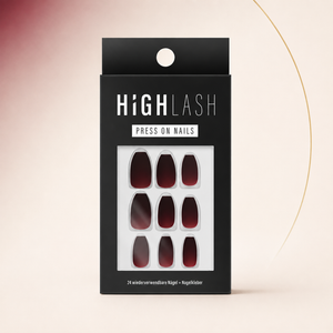 Press On Nails - Ombre Red – Ansicht 1
