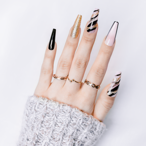 Press On Nails - Glam Gold – Ansicht 3