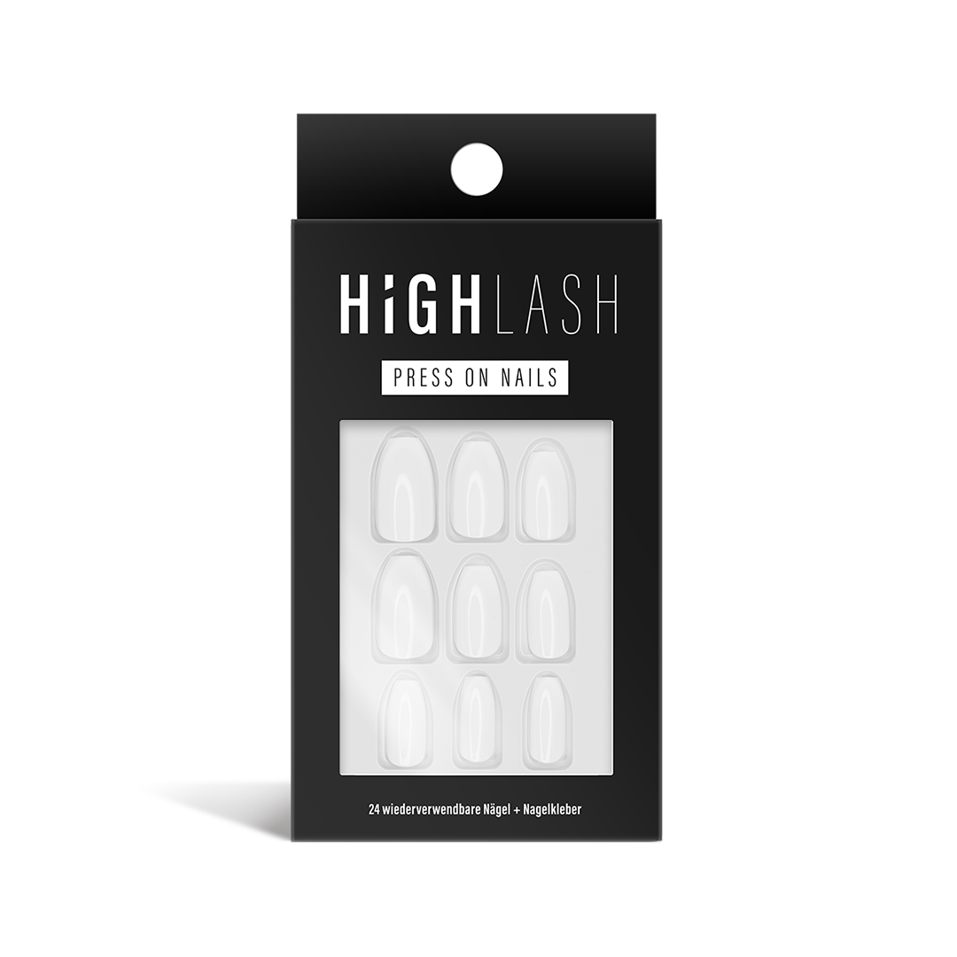 Press On Nails - Glossy White