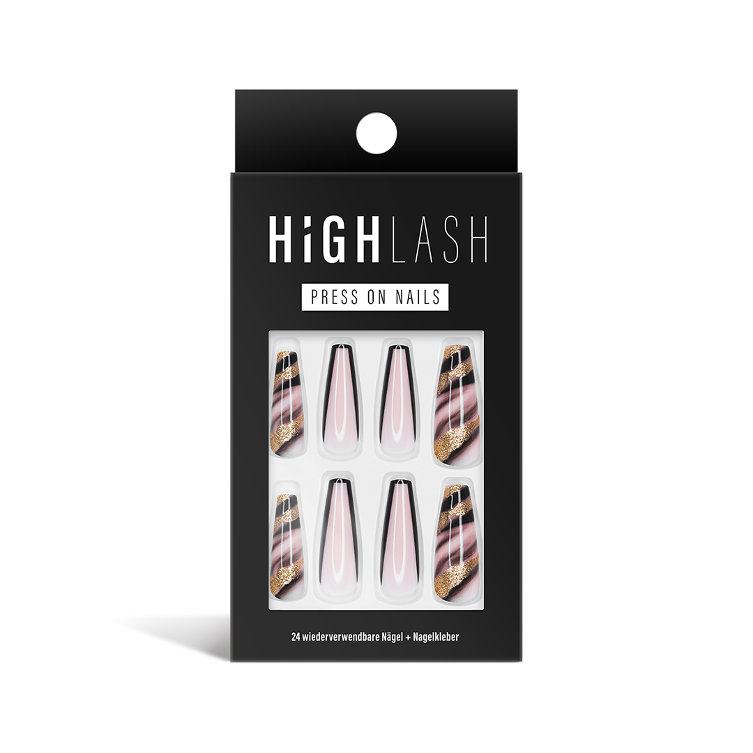 Press On Nails - Glam Gold